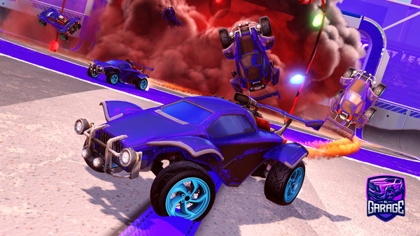 A Rocket League car design from LAXO494