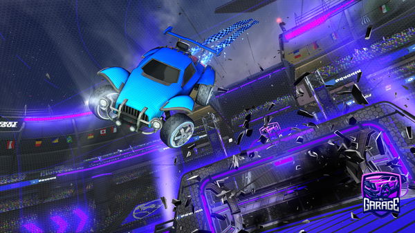 A Rocket League car design from Caaas007