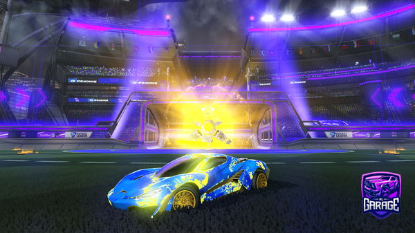 A Rocket League car design from medoo1981