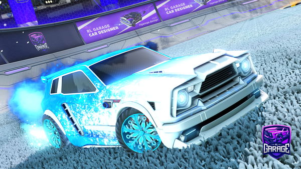 A Rocket League car design from CHICKBOI90