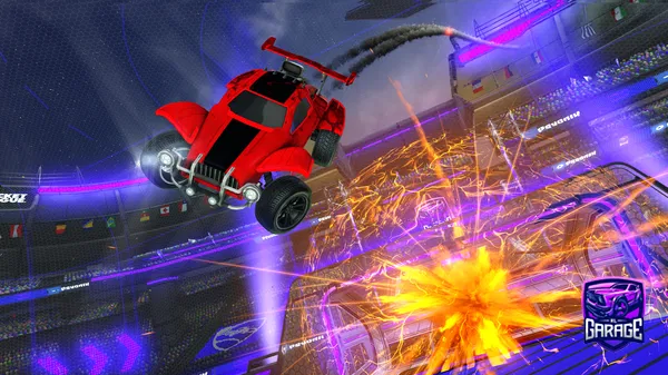 A Rocket League car design from Renh