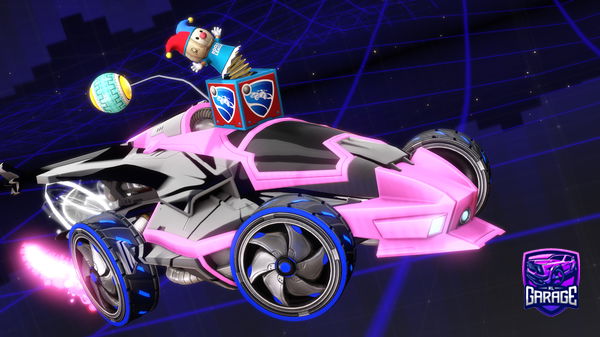 A Rocket League car design from hamza177