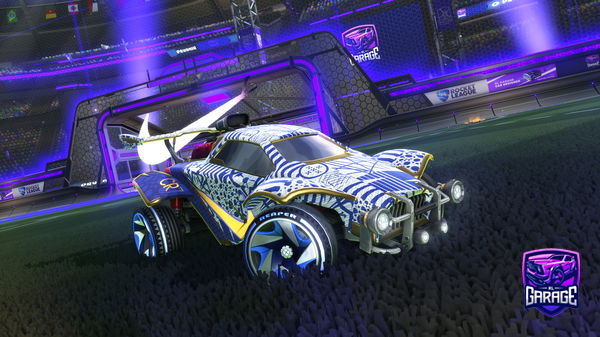 A Rocket League car design from Sparky_1760