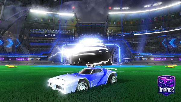 A Rocket League car design from OctaValoare