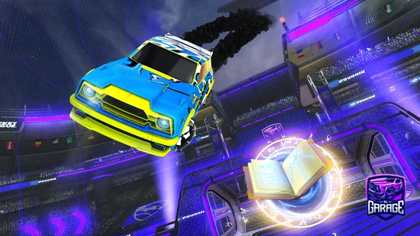 A Rocket League car design from Sqydx_
