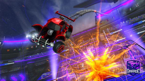 A Rocket League car design from goobd