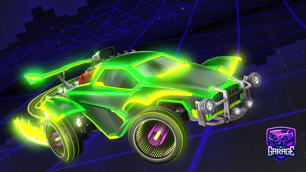 A Rocket League car design from Varix7474