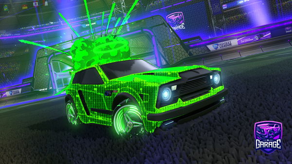 A Rocket League car design from miskkk