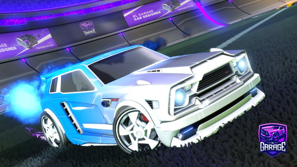 A Rocket League car design from ZeeGee