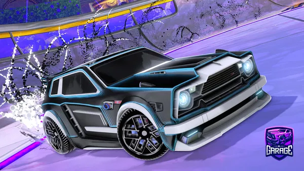 A Rocket League car design from FullWarrior