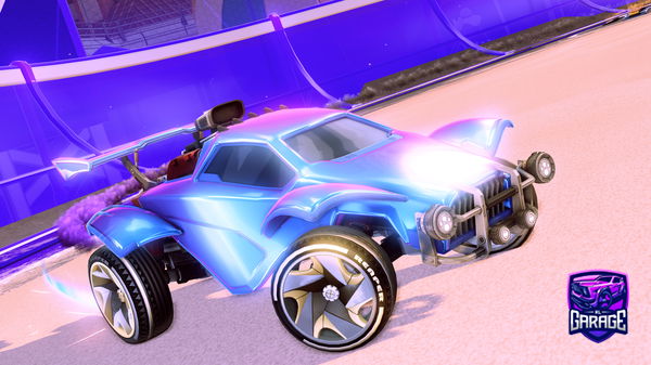 A Rocket League car design from -k-a-y-