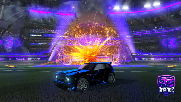 A Rocket League car design from Duno0510
