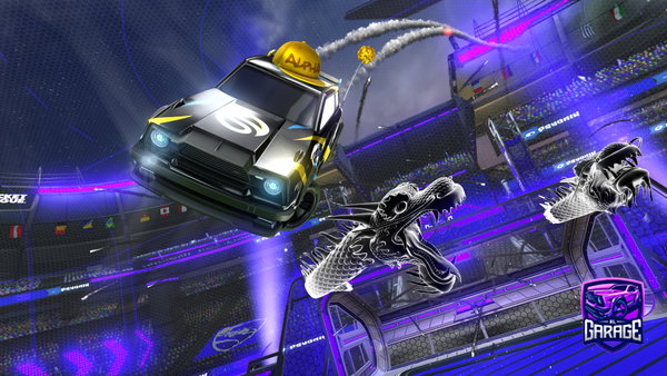 A Rocket League car design from ionic-cos0