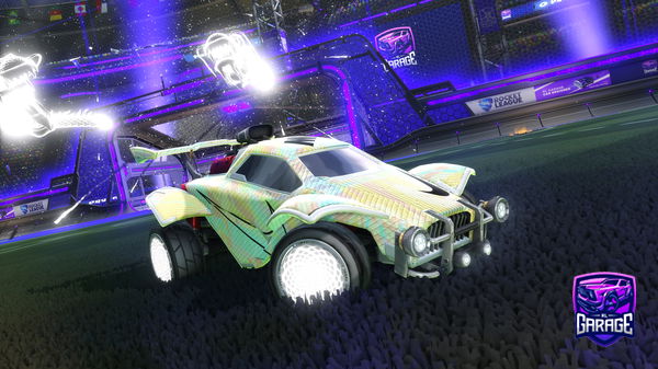 A Rocket League car design from Poulpi-poulpito
