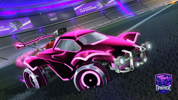 A Rocket League car design from Mysto07_