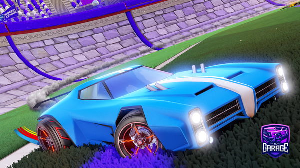 A Rocket League car design from HolyFlows