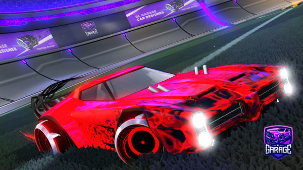 A Rocket League car design from RL_DxrkYT