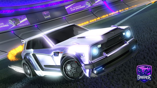 A Rocket League car design from LewanDOVasco