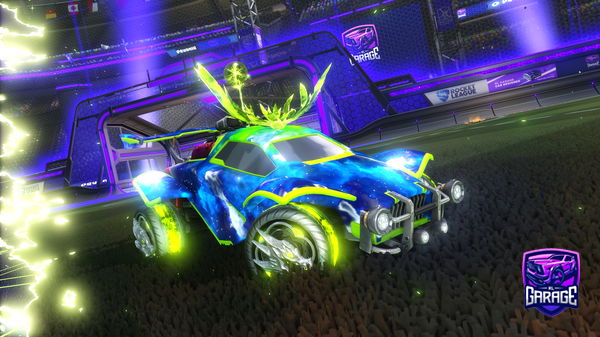 A Rocket League car design from GG_Rookie-