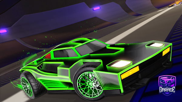 A Rocket League car design from Sleepless8