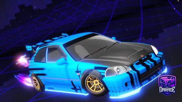 A Rocket League car design from yourmom6213