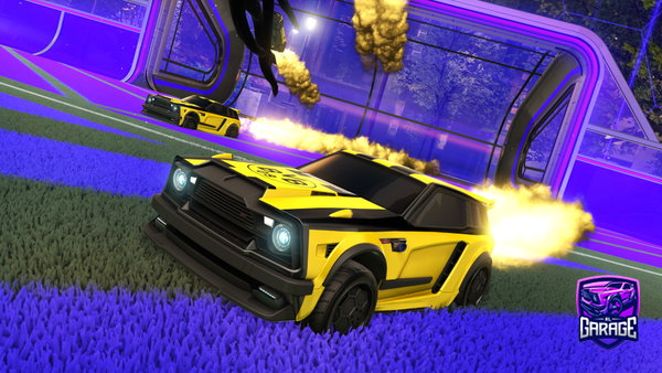 A Rocket League car design from Mihawk54