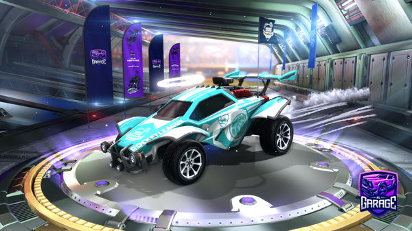 A Rocket League car design from Rose_Bonbons