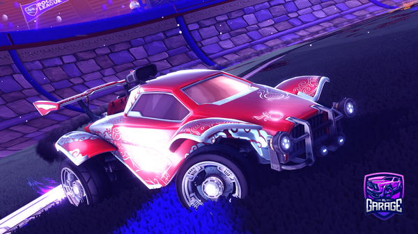 A Rocket League car design from Mustang_1500