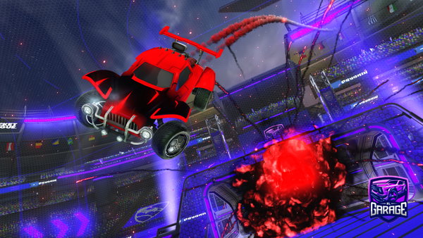 A Rocket League car design from phantm0