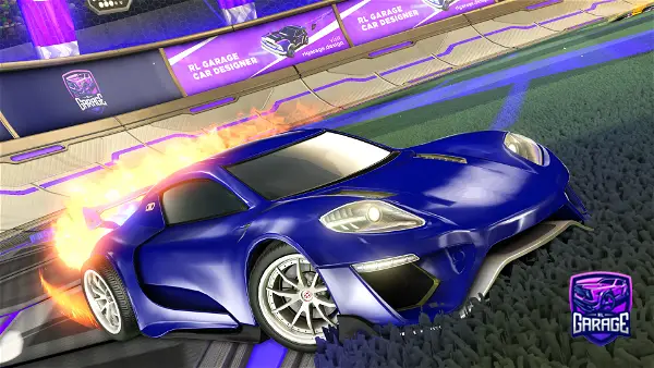 A Rocket League car design from CamCamic