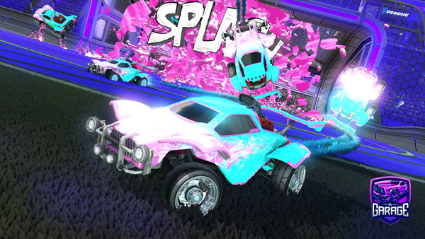 A Rocket League car design from theogriffiths
