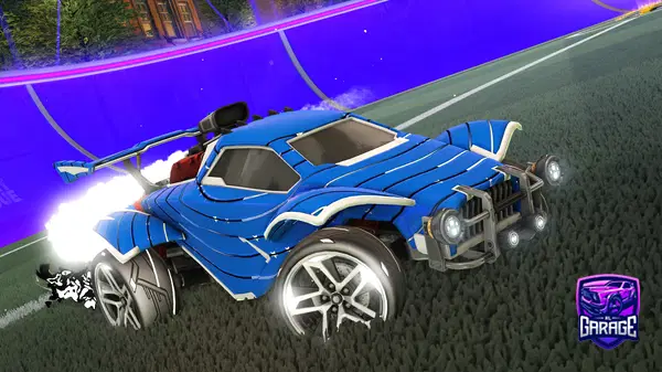 A Rocket League car design from ctj6