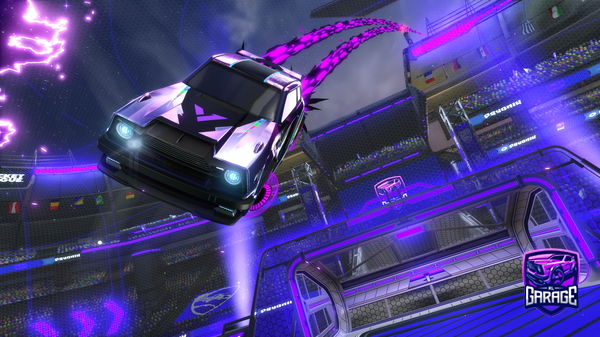 A Rocket League car design from Grxzzyttv