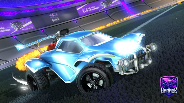 A Rocket League car design from Jaimeplayz1