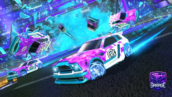 A Rocket League car design from RudeNiels
