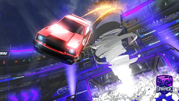 A Rocket League car design from SHA_Bubbles