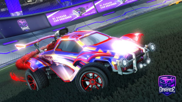 A Rocket League car design from Sydney_Apa