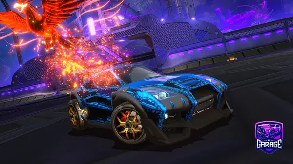 A Rocket League car design from WinterCrowd9886