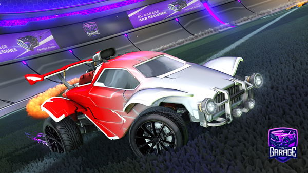 A Rocket League car design from FlyRL0