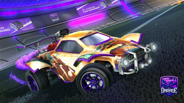A Rocket League car design from Wests