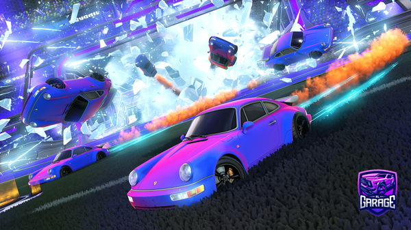 A Rocket League car design from Nickiterier7