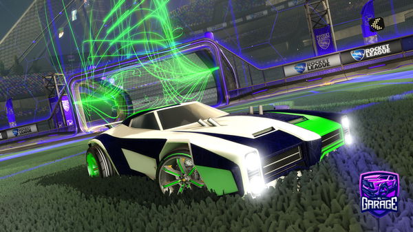 A Rocket League car design from SALOC1N