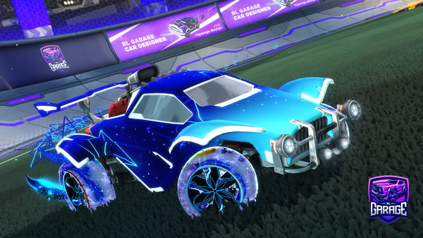 A Rocket League car design from Lunarblade01