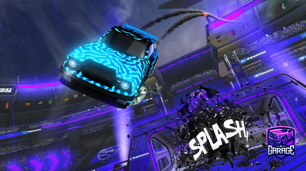 A Rocket League car design from Souna22gamer1918