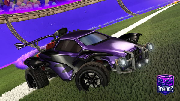 A Rocket League car design from sxzuko