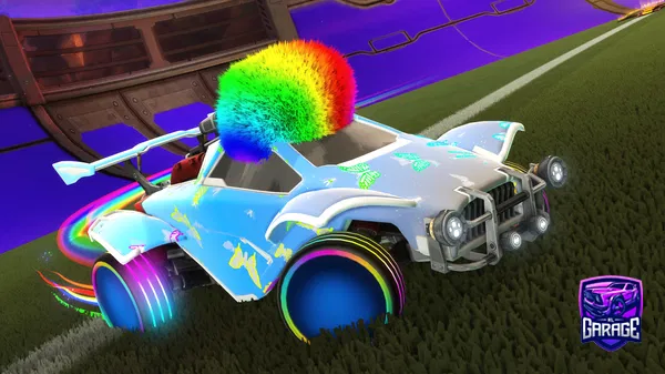 A Rocket League car design from ZeroZinx