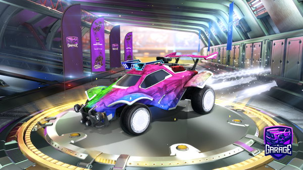 A Rocket League car design from Dexinot