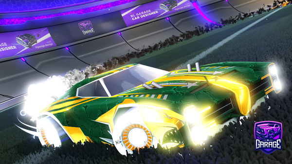 A Rocket League car design from OhhhVxnny