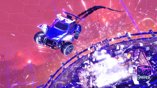 A Rocket League car design from Flameflip
