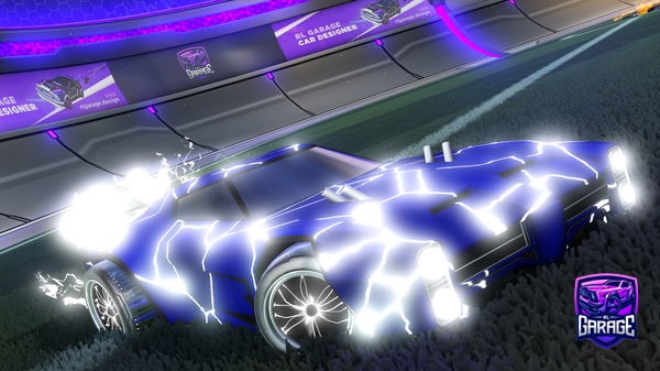 A Rocket League car design from Stopper